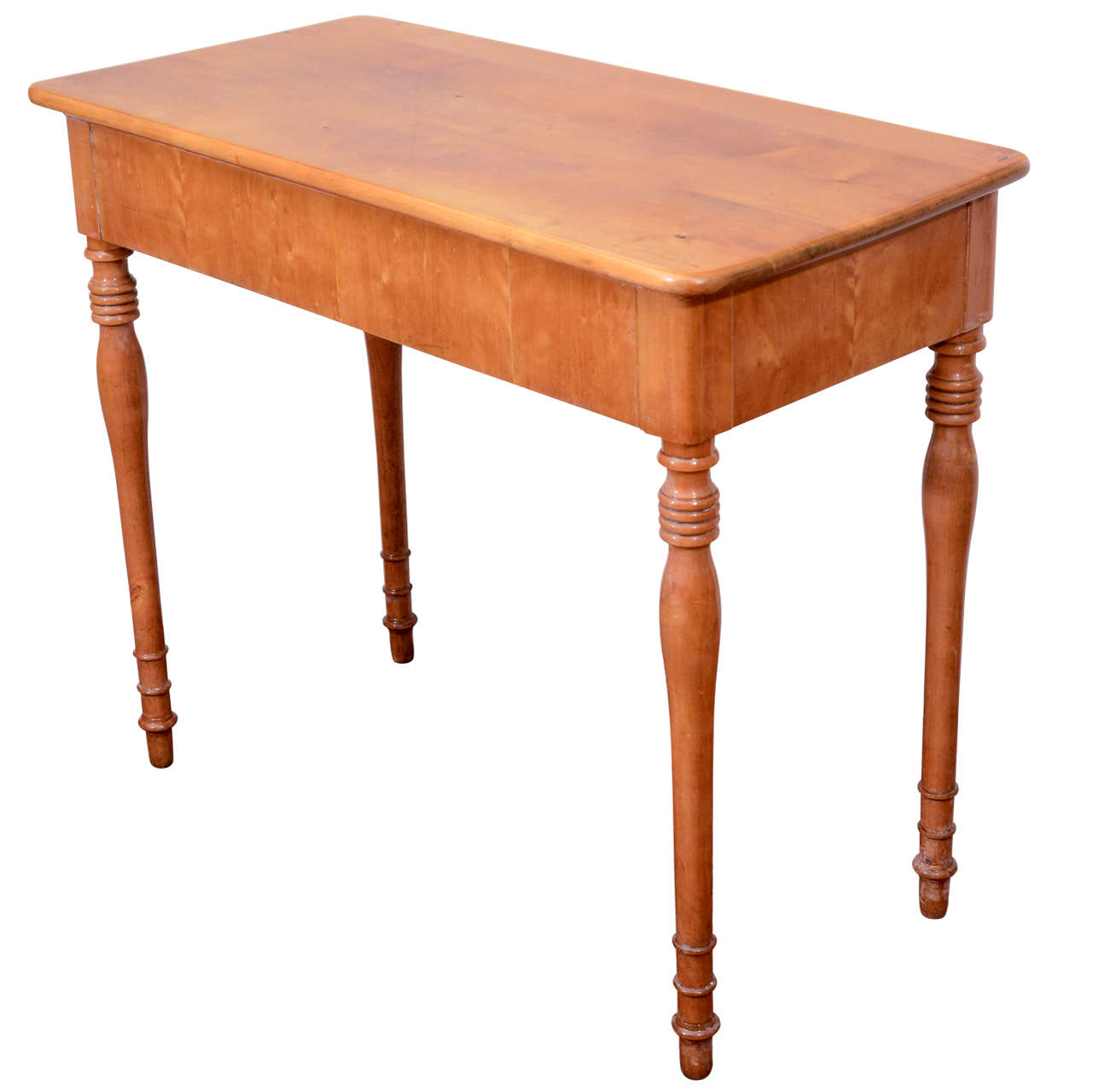 Biedermeier Console Table with Hidden Storage at 1stDibs