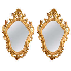 Pair of Italian Rococo Mirrors