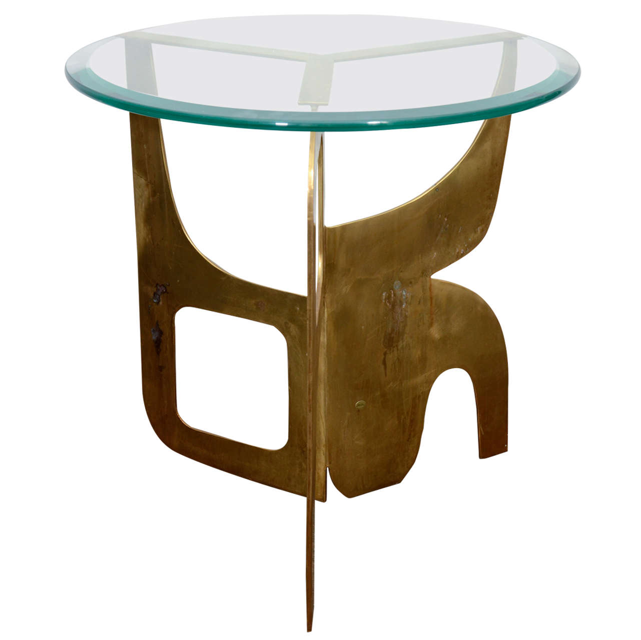 Bronze Appoint Side Table For Sale