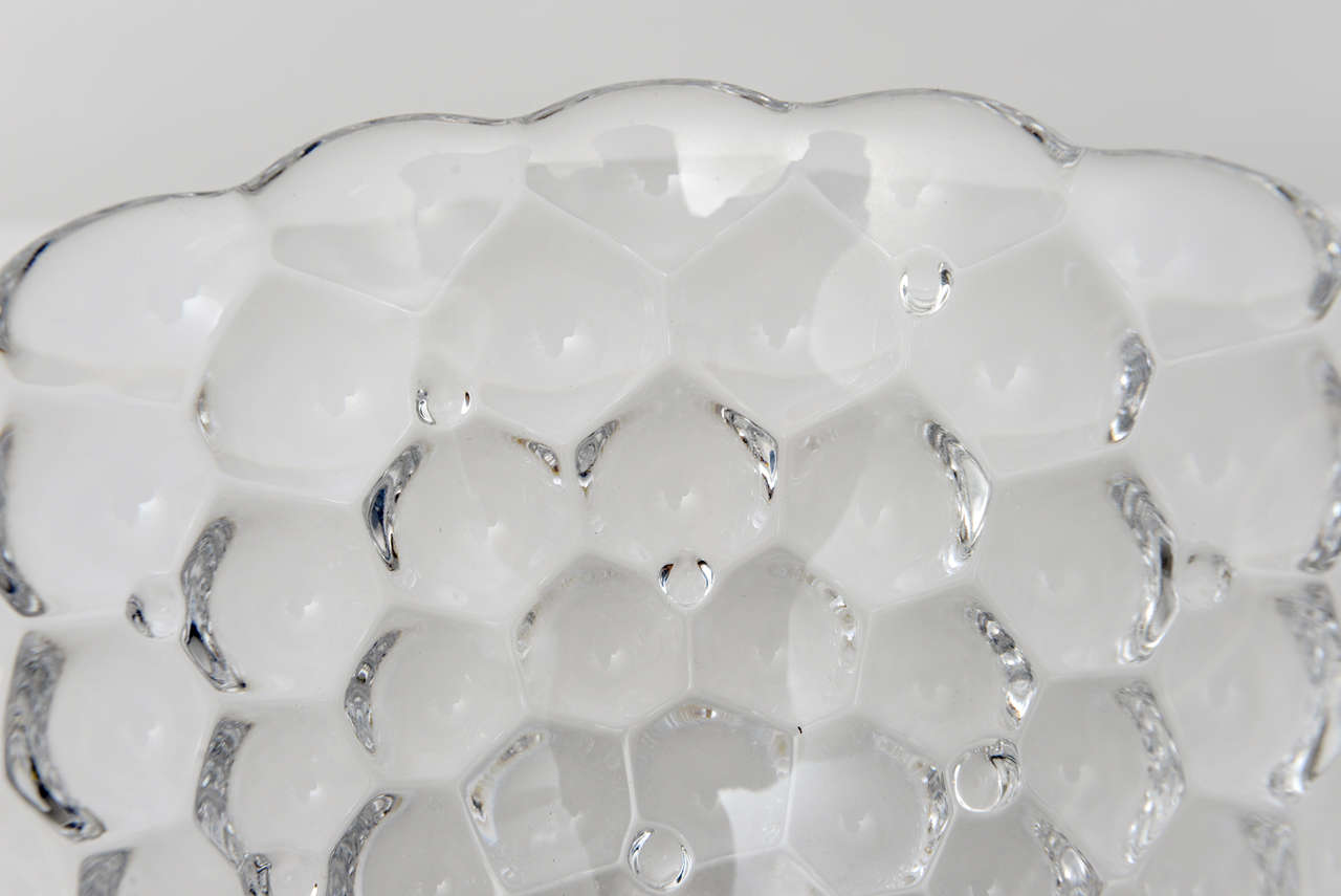 Late 20th Century Orrefors Crystal Bowl