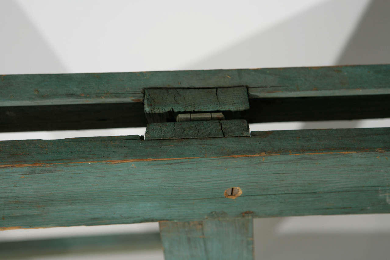 Mid-20th Century 1940s Industrial Sawhorse Work Table Legs