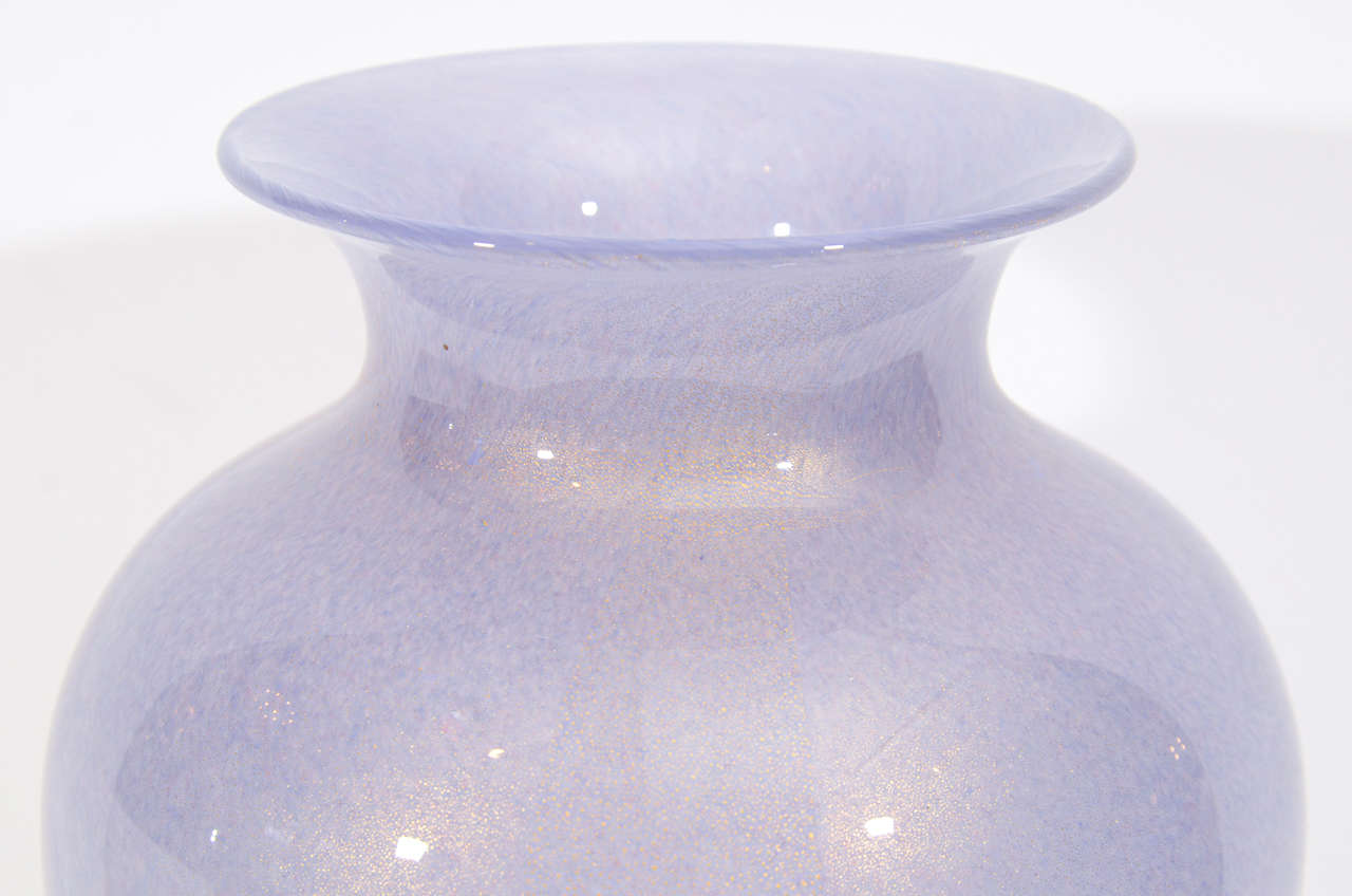 Mid-Century Modern Lilac Vase by Barovier & Toso
