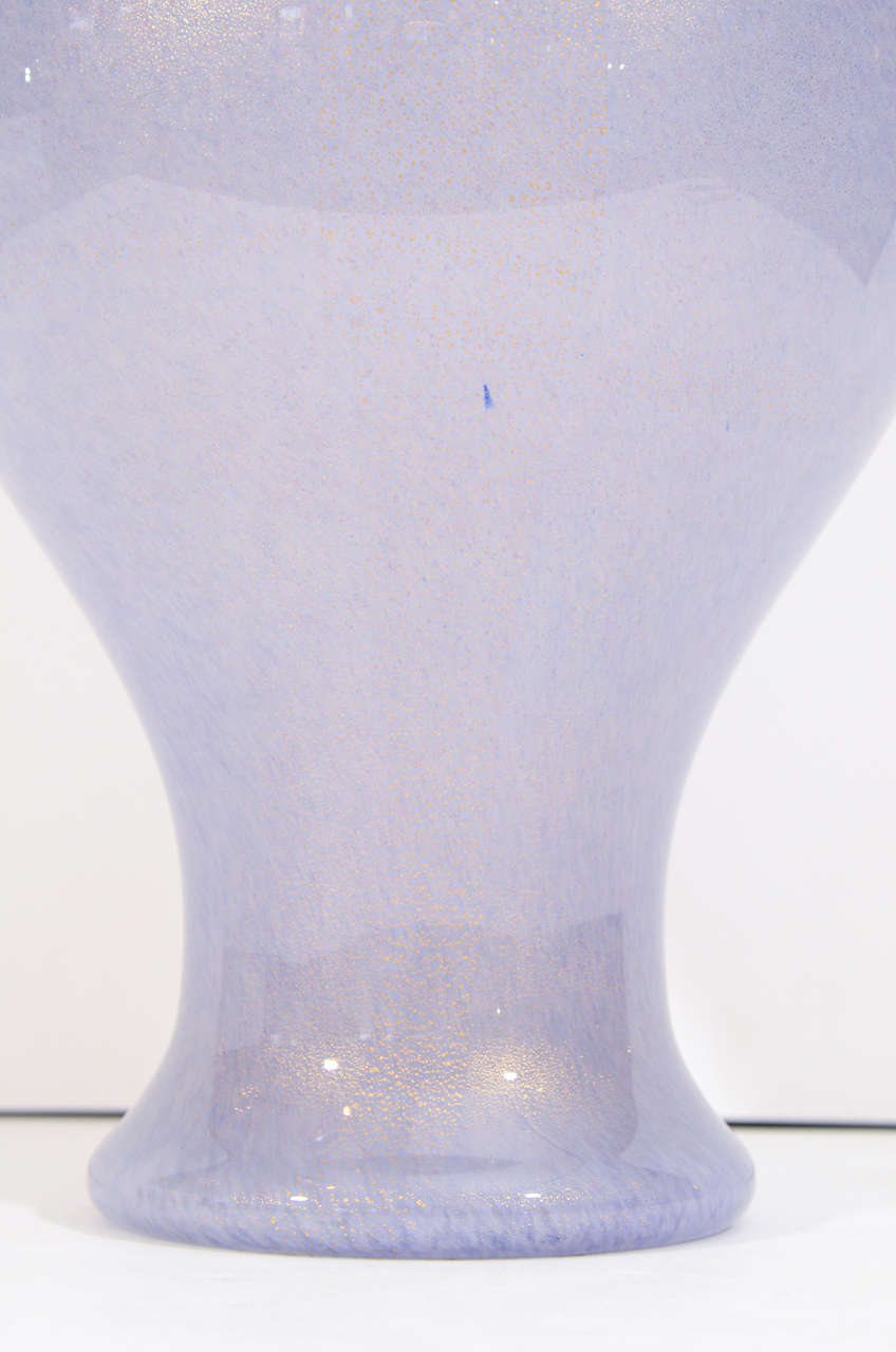 Italian Lilac Vase by Barovier & Toso