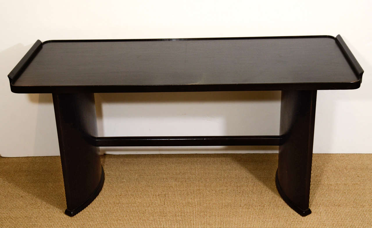 Ebonized Low Table