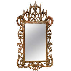 19th c. Chinese Chippendale Mirror