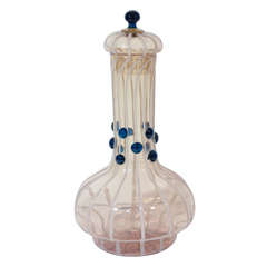 Antique A Venetian Glass decanter.