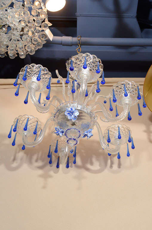 Murano chandelier For Sale 2