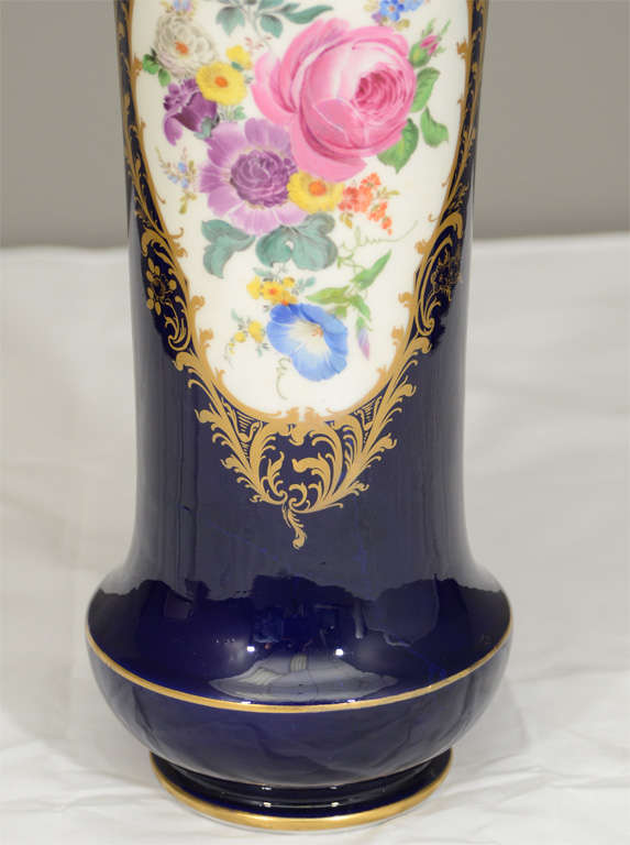 German Meissen Vase For Sale