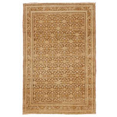Antique Persian Mallayer rug 