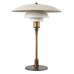Poul Henningsen PH4/3 Table Lamp, Stampled "Pat. Appl"
