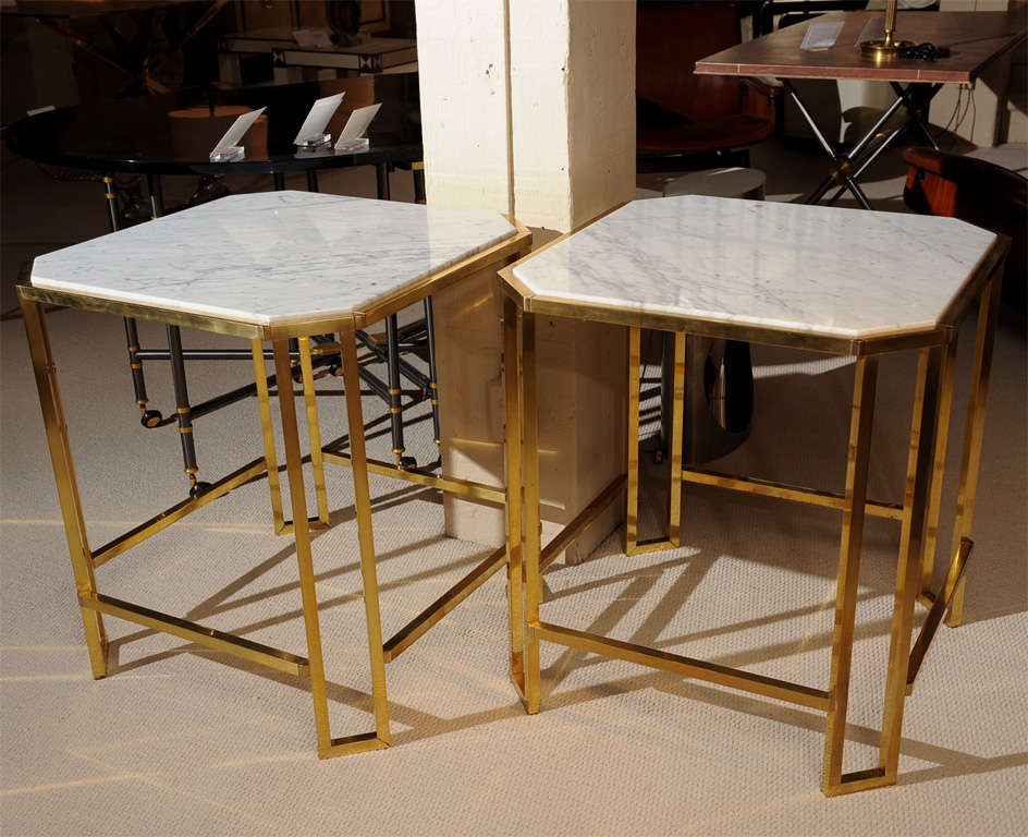 French Pair of sideTables