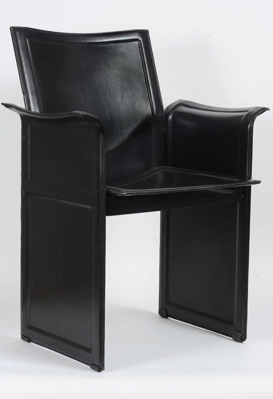 Italian Korium Chair by Tito Agnoli for Mateo Grassi