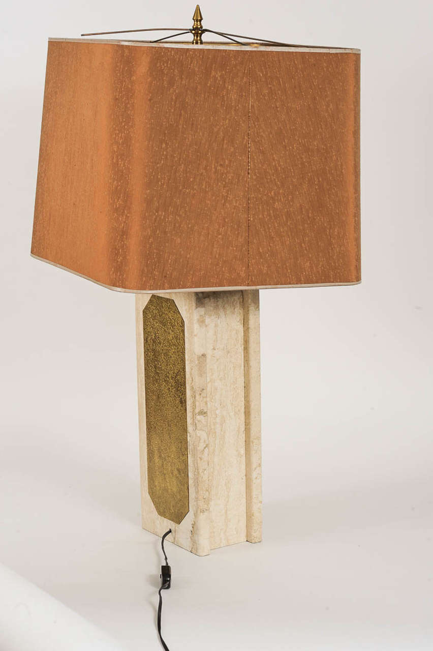 Marble Table Lamp by Georges Mathias 2