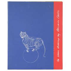 Vintage Calder 16 Circus Drawings Folio