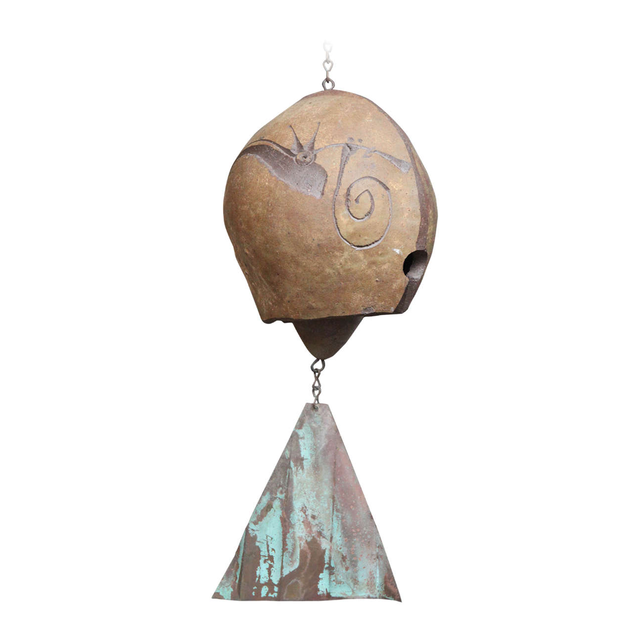 Ceramic Bell by Paolo Soleri