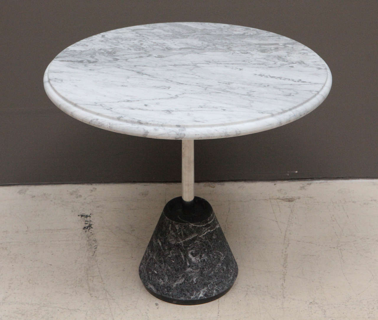 Italian marble side table.