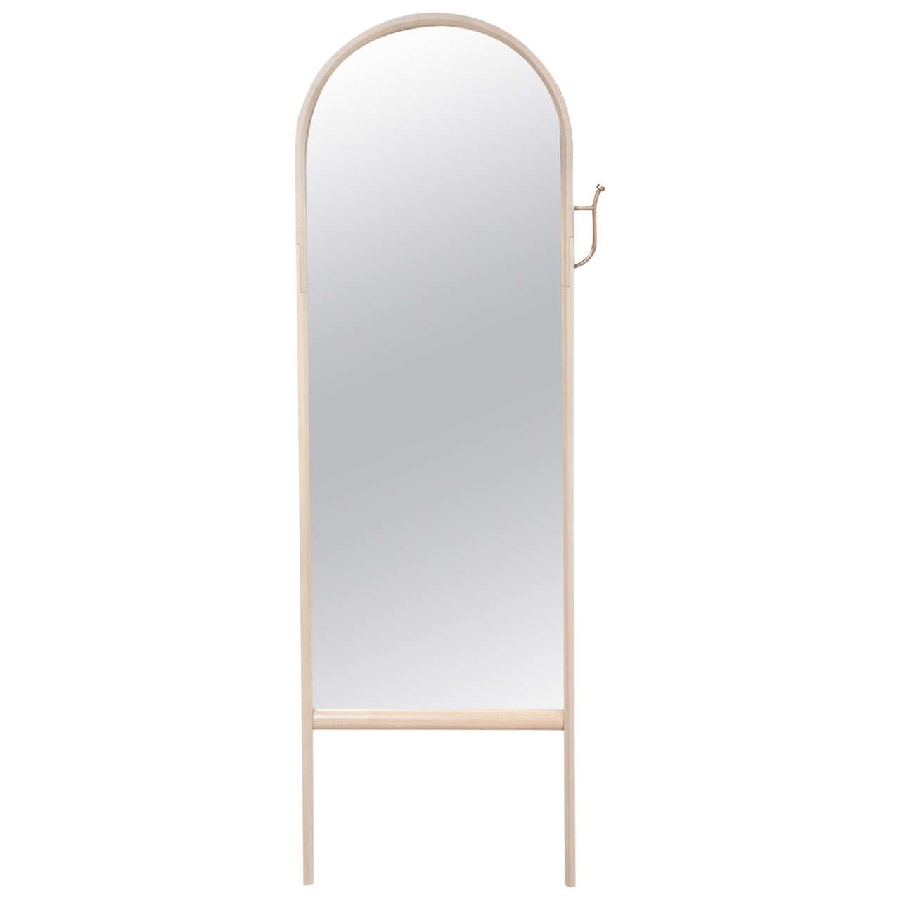 Paniolo Floor Mirror by O&G Studio in Oyster Stain on Ashwood