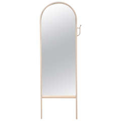 Paniolo Floor Mirror by O&G Studio in Oyster Stain on Ash Wood 3