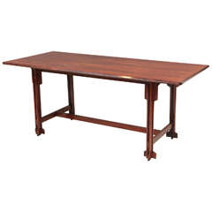 Rare Italian Rosewood Table Attributed to Ico Parisi