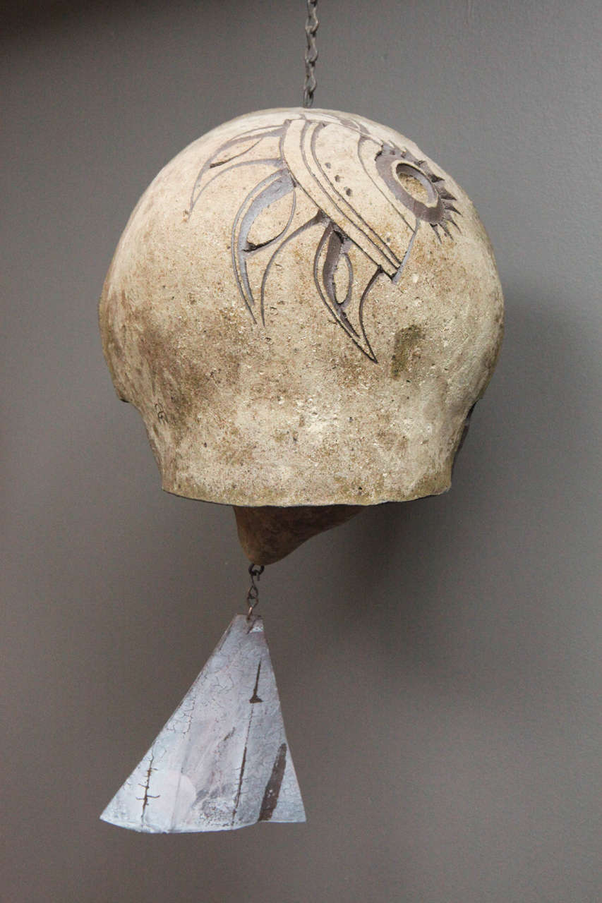 Large Ceramic Bell by Paolo Soleri at 1stDibs