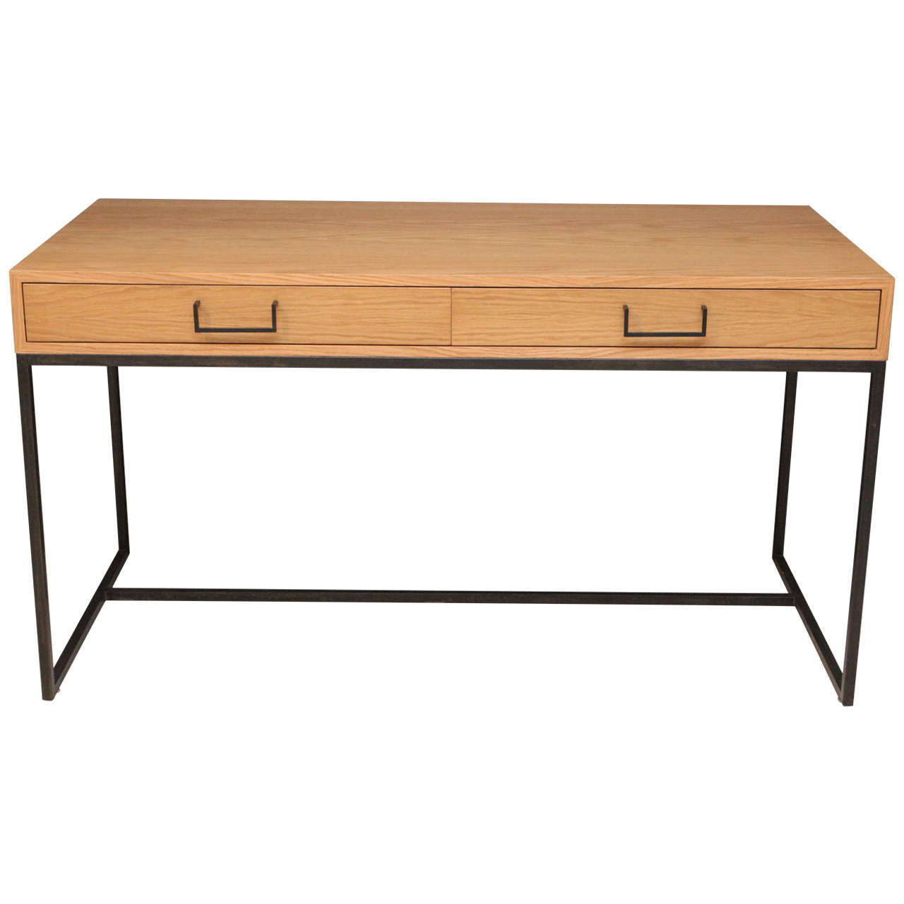 Thin Frame Desk by LawsonFenning in Oiled Oak For Sale at 1stDibs