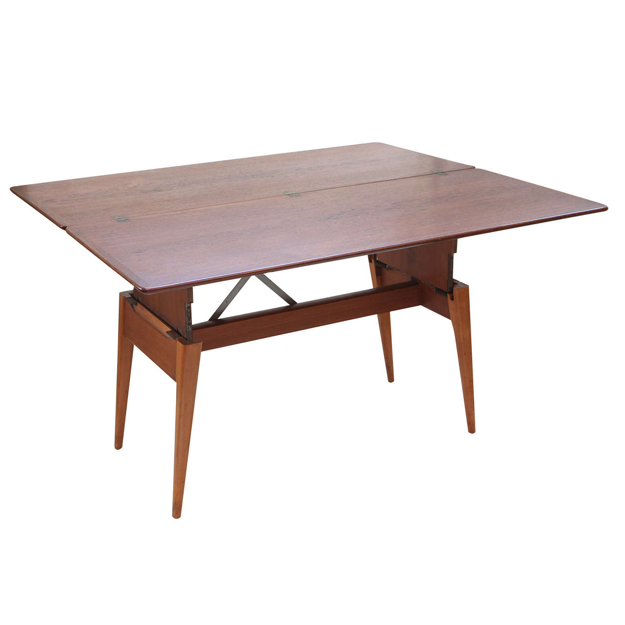 Swedish E.M. Bordet Three-Way Adjustable Table