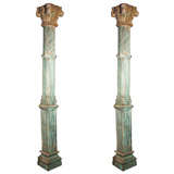Pair of 19th Century Columns