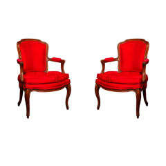 Set of 2 French Armchairs
