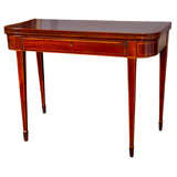 George III Card Table/ Tea Table