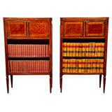 Pair 19th c. Bookcase/ Cabinets
