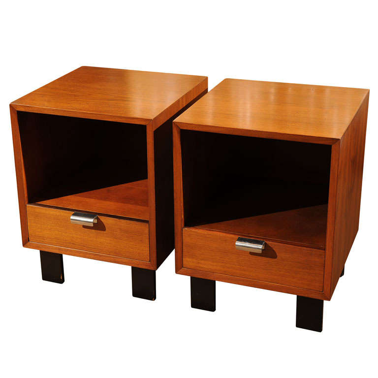 George Nelson Nightstands at 1stdibs