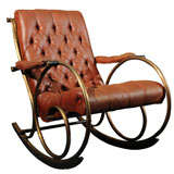 Antique 19th C. "Innovative"   American  Rocking Chair