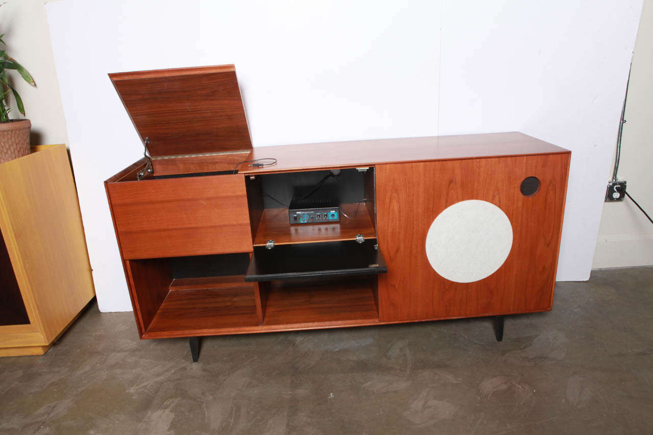 Mid-Century Modern George Nelson Stereo Cabinet for Herman Miller