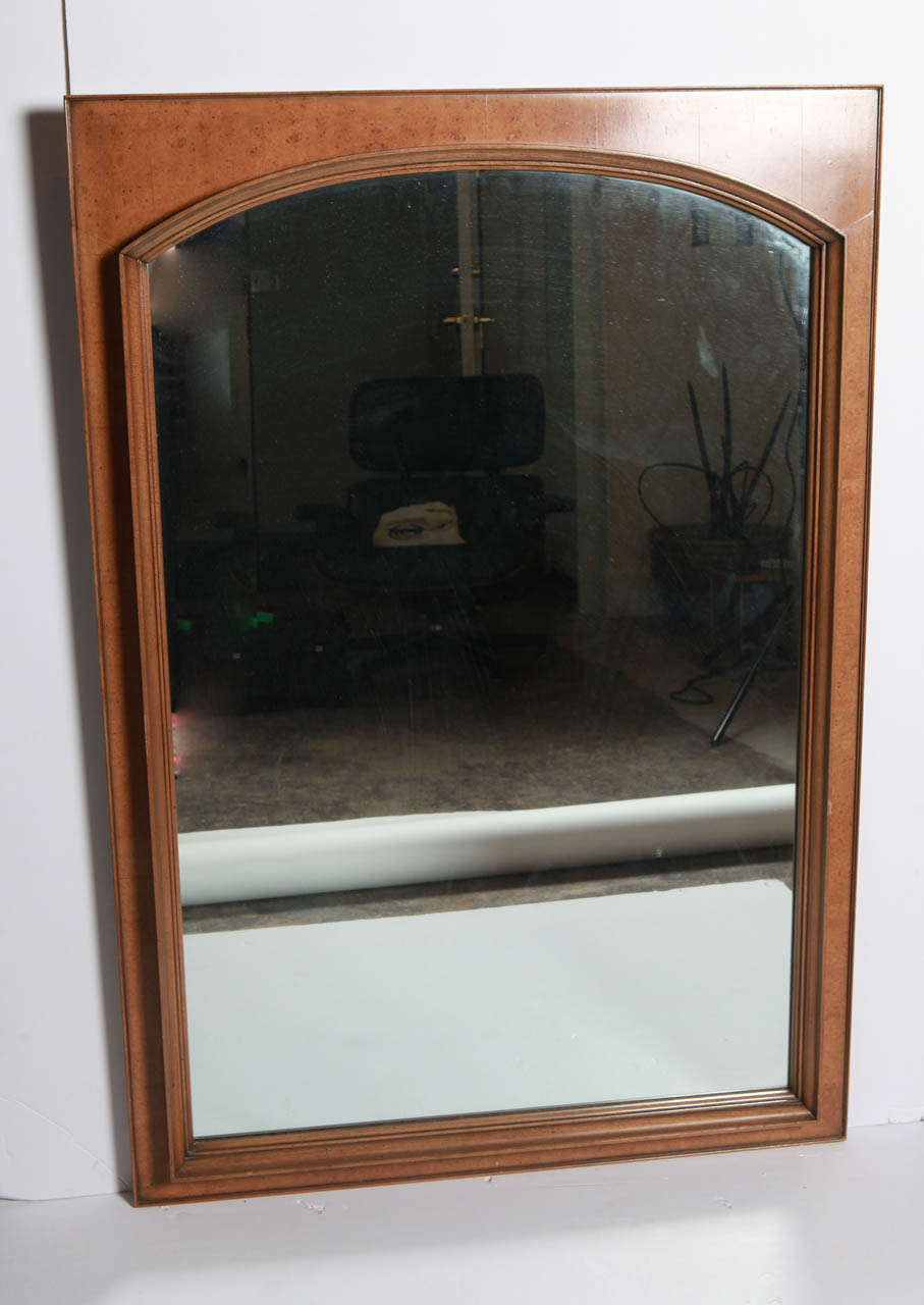 Simple and understated wall mirror made with all of the quality of Romweber.