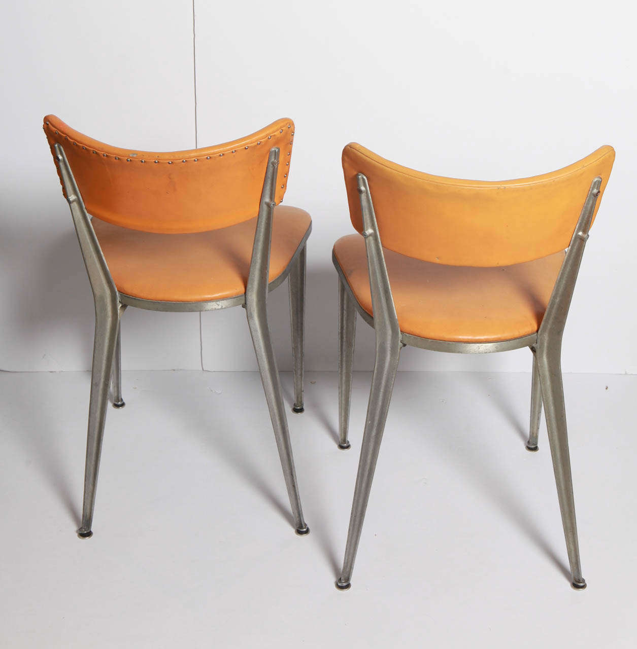 Mid-Century Modern Set of Four BA3 Ernest Race Chairs For Sale