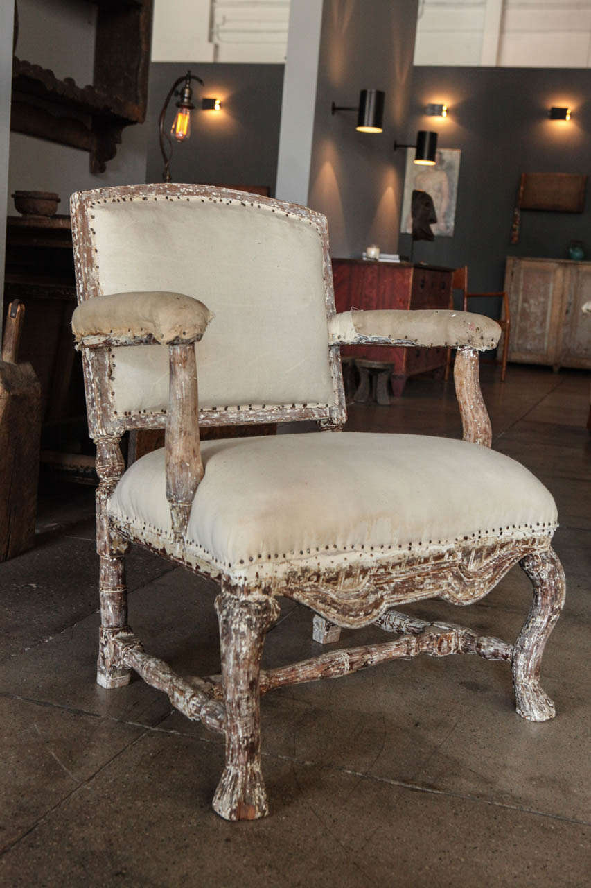 A period Rococo chair from the very early 1800's.