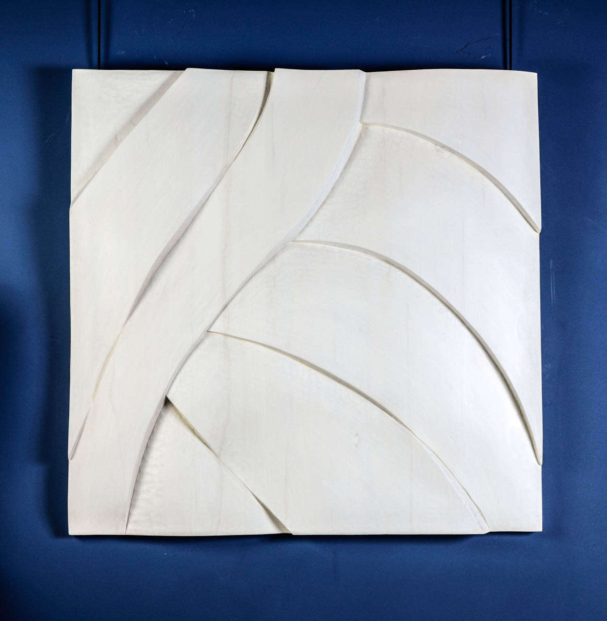 White ash wall sculpture (wood)