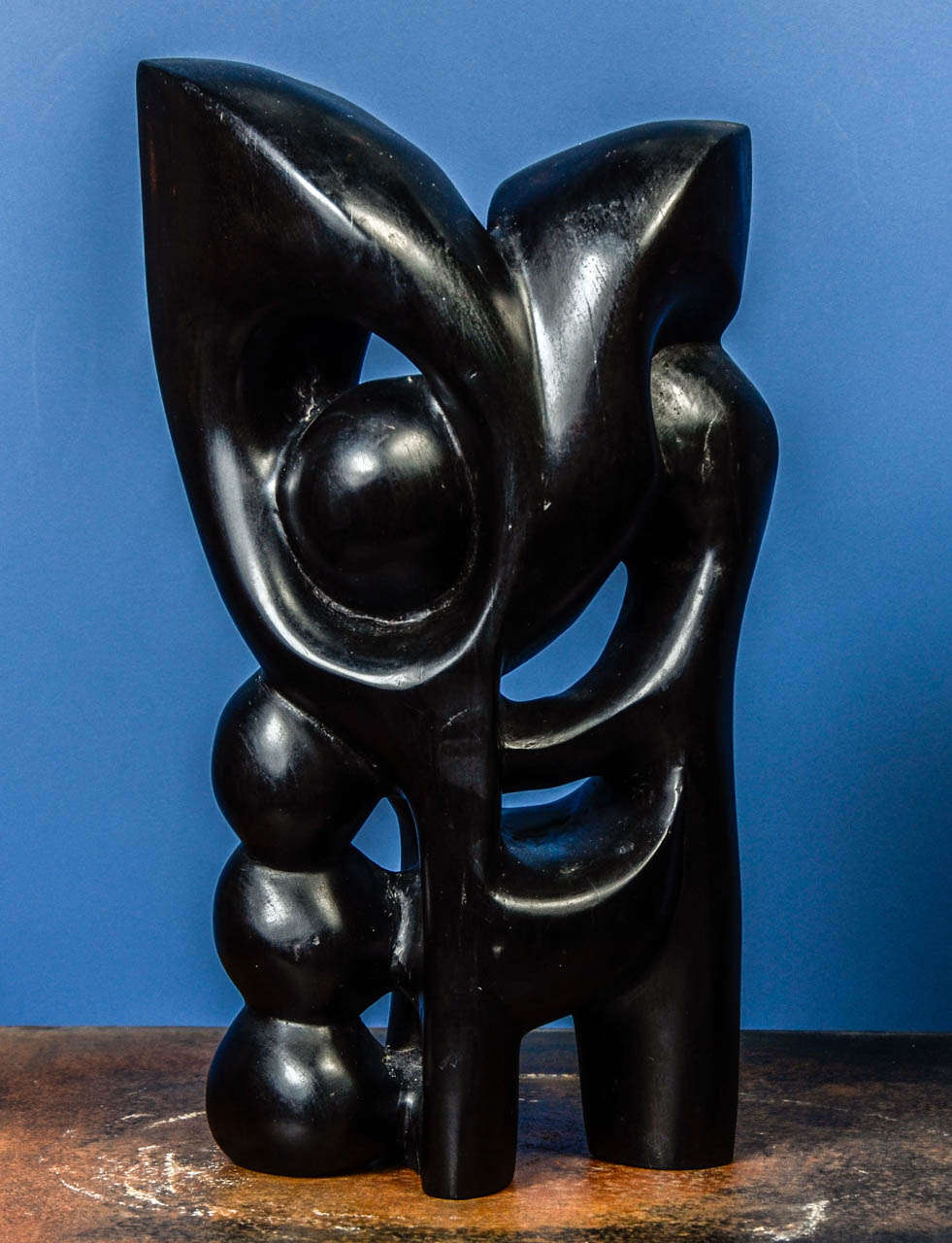 Ebony Sculpture by Fumio Otani (1929-1996)