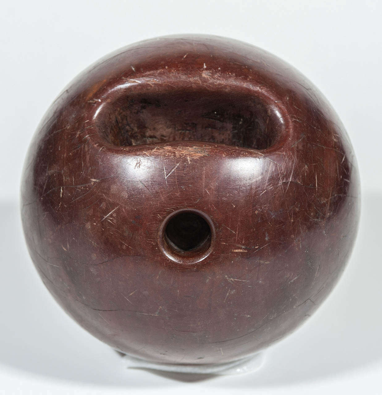 Sporting Art Turn of the Century  Antique European Bowling Ball For Sale
