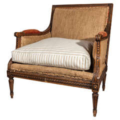 18th Century Louis XVI Chair, Partially Deconstructed, Circa 1790, France