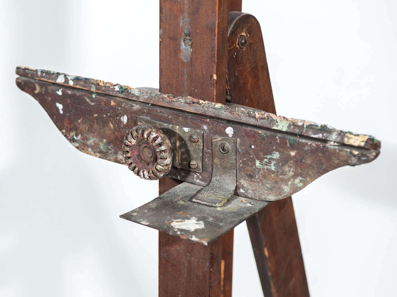 Turn of the Century  Adjustable French Painters Easel In Good Condition For Sale In Toronto, ON