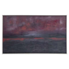 "Life Here after Landscape" Oil on Linen