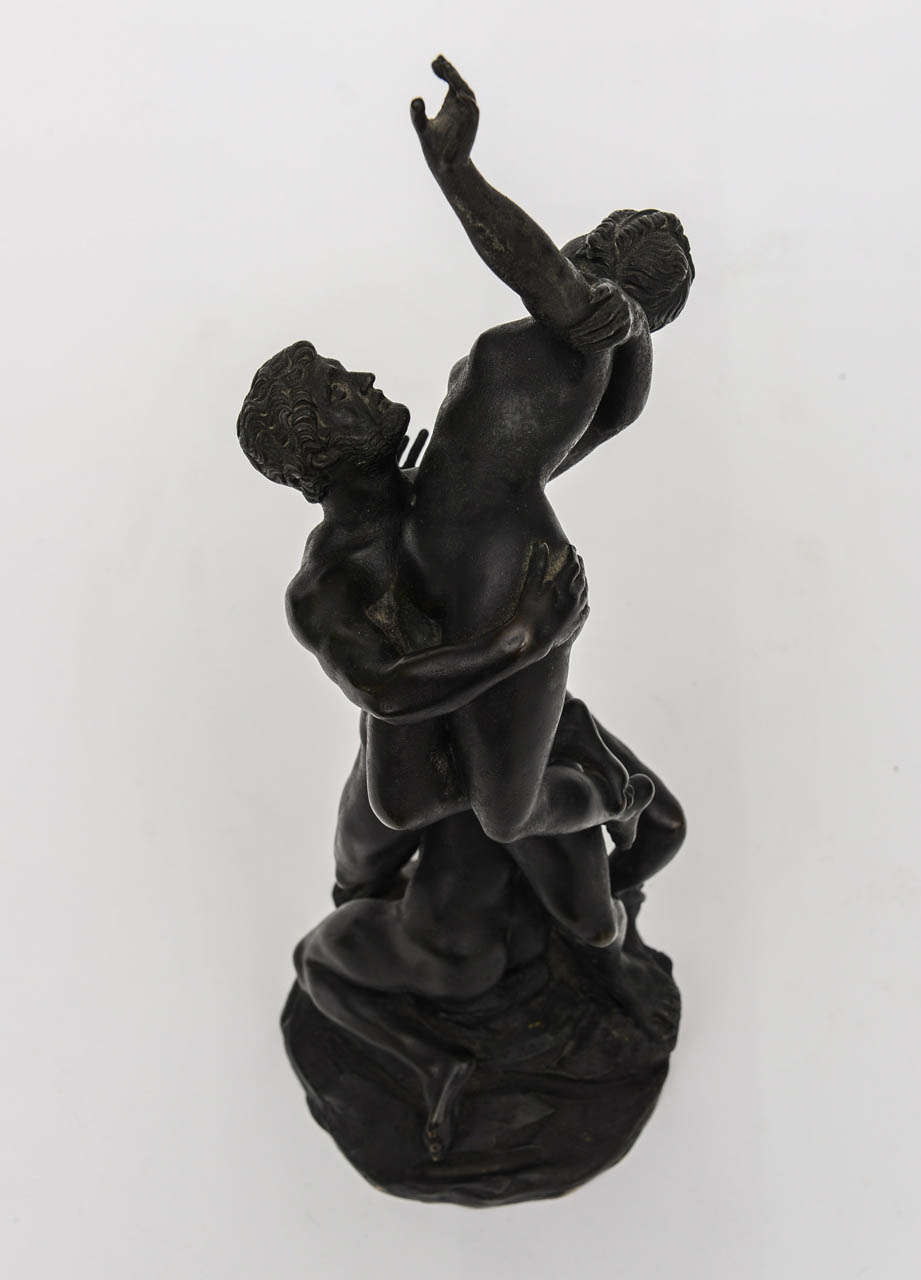 18th Century Bronze Group of the Rape of a Sabine Woman after Giambologna 1