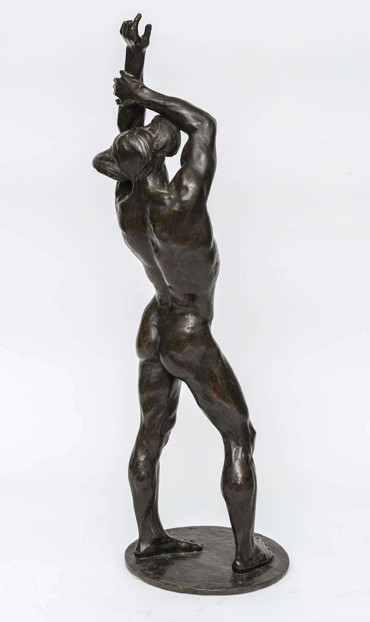 Beaux Arts Nude Mercury by Robert Ingersoll Aitken 1907
