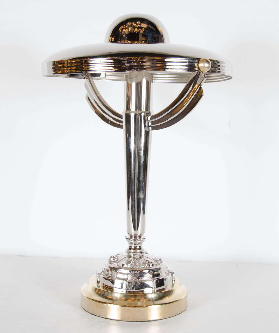 20th Century Art Deco Skyscraper Style Table/Desk Lamp