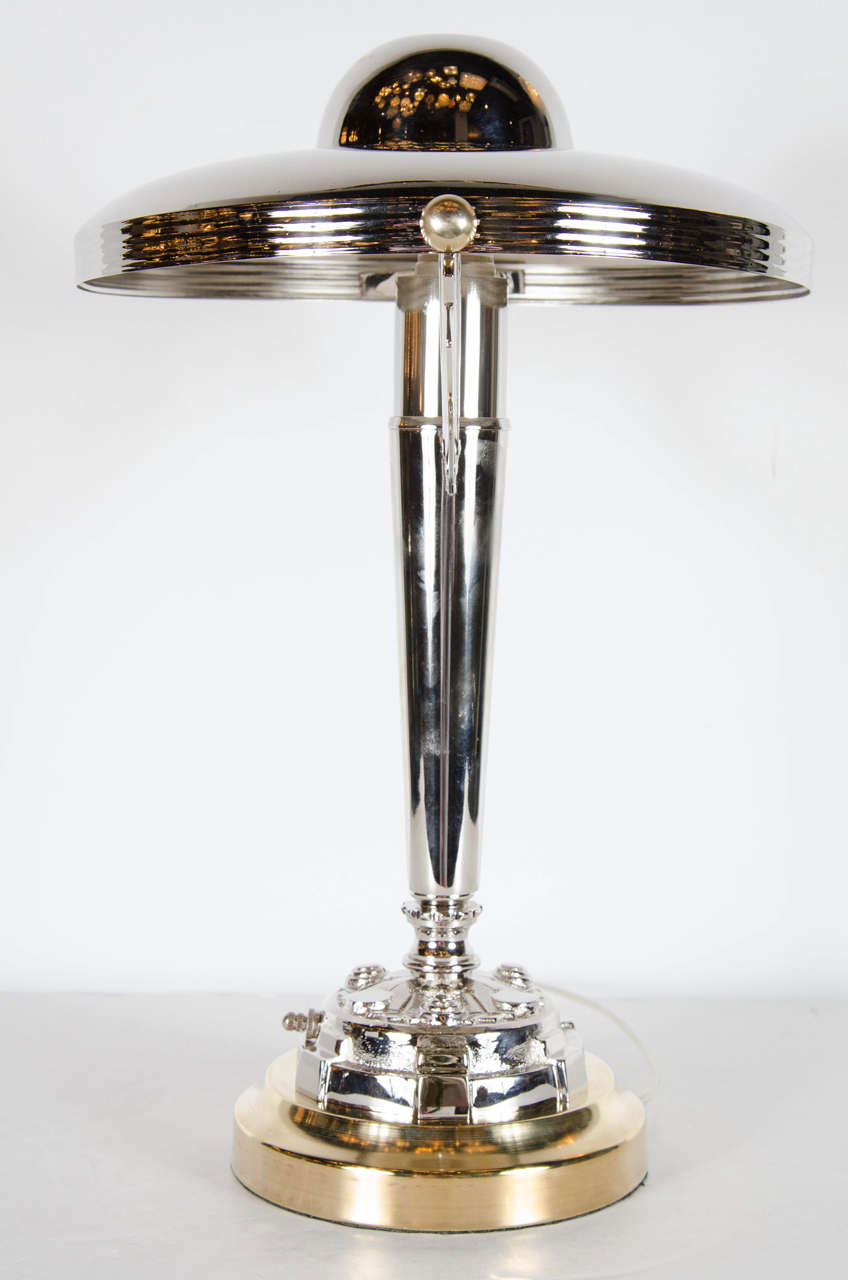 Art Deco Skyscraper Style Table/Desk Lamp 2