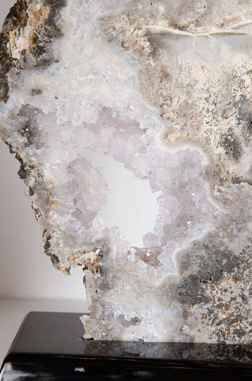 Beautiful and Organic Sliced Geode Specimen 3