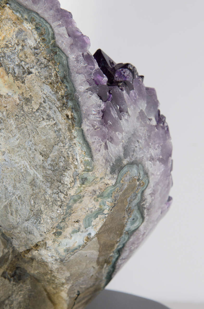Spectacular and Monumental Natural Crystal Amethyst Rock Specimen 1