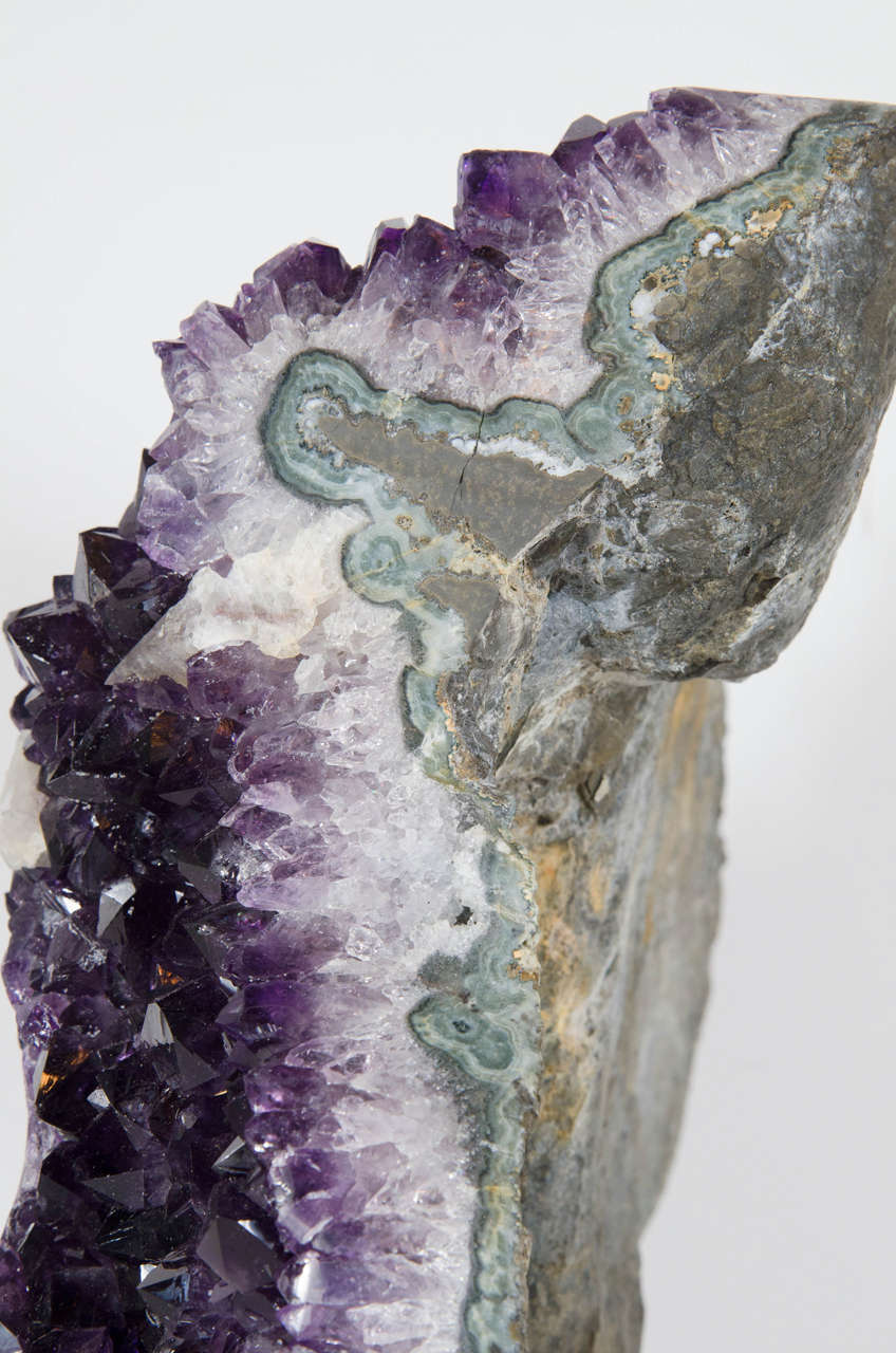 Spectacular and Monumental Natural Crystal Amethyst Rock Specimen 3