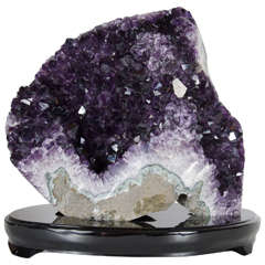 Spectacular and Monumental Natural Crystal Amethyst Rock Specimen